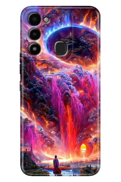 casetube Tecno Spark 8C Case Colorful Themed Patterned Tpu Tecno 8C Silicone ...