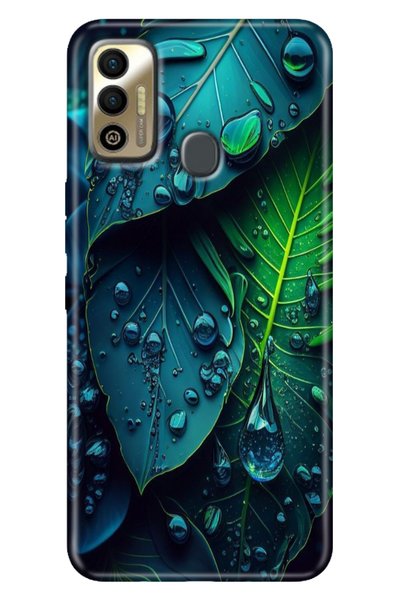 EGSTECH Tecno Spark 7 - 7t Case Colorful Themed Patterned Tpu Tecno Patterned...