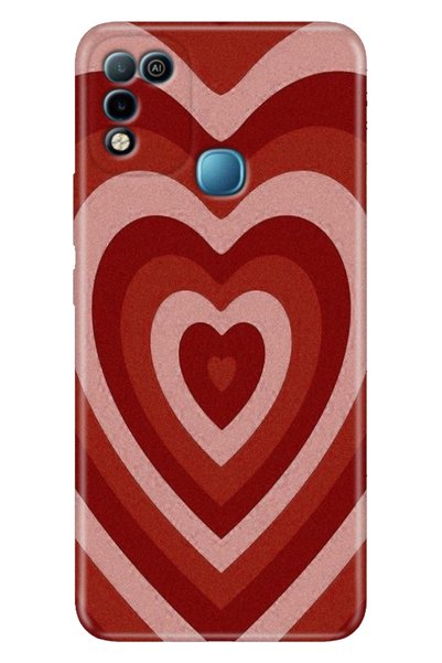 casetube Infinix Hot 11 Play Compatible Case Full Patterned Colorful Tpu Sili...