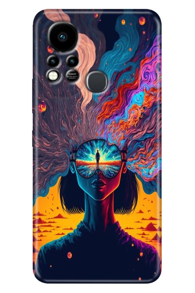casetube جراب متوافق مع هاتف Infinix Hot 11S مصنوع من السيليكون الملون من ماد...