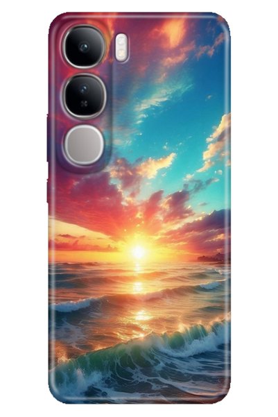 casetube حافظة متوافقة مع هاتف Vivo V40 Lite، حافظة ملونة من السيليكون المرن ...