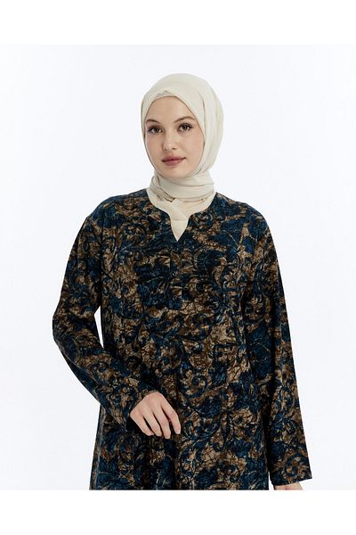 Nehir tekstil Χειμερινό μητρικό φόρεμα Plus Size