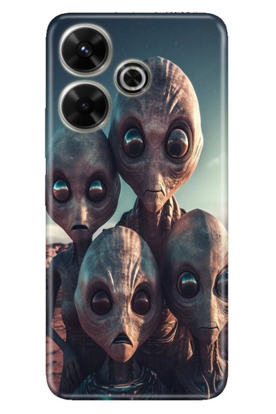 EGSTECH Xiaomi Redmi 13 4g Case Colorful Tpu Printing Silicone Ufo
