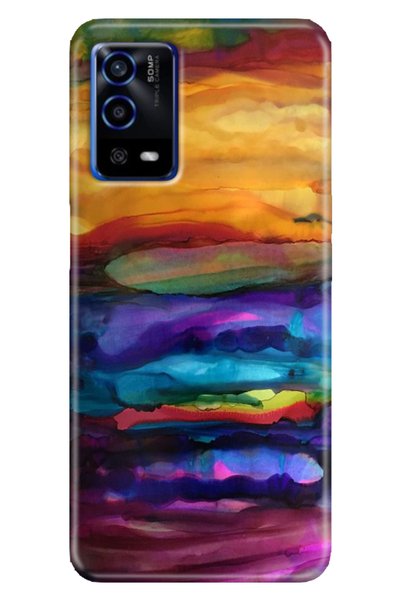 EGSTECH Oppo A55 4g Case Colorful Special Themed Patterned Silicone Tpu Stock...