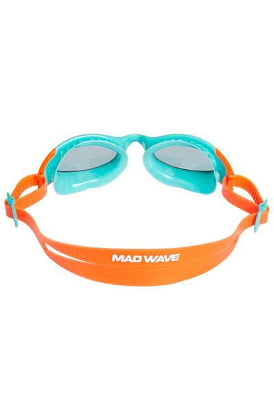 Mad Wave Flame 2 Kids Goggles (Orange)