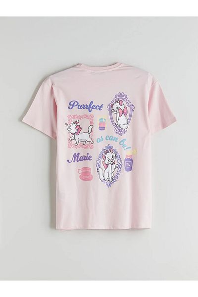 LC Waikiki XSIDE Γυναικείο T-Shirt με ροζ λαιμόκοψη Marie