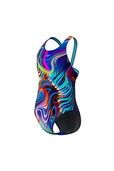 SPEEDO Swimsuit for Girls Powerback Black