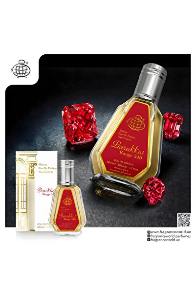 Fragrance World Eau de Parfum Fragrance World, Barakkat Rouge 540, Unisex, 50 ml