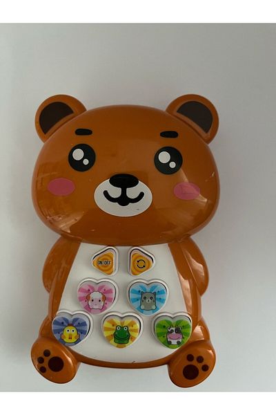 URZ GRUP Babycim Teether My Joyful Elephant Friend with Sound - My Joyful Frog Friend - My Joyful Bear Friend.