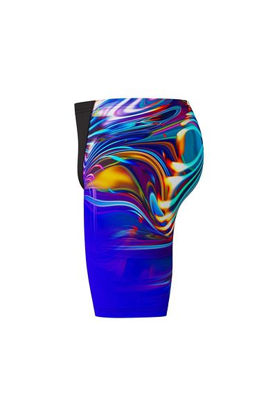SPEEDO V Cut Jammer Boy's Swimsuit (Colorful)