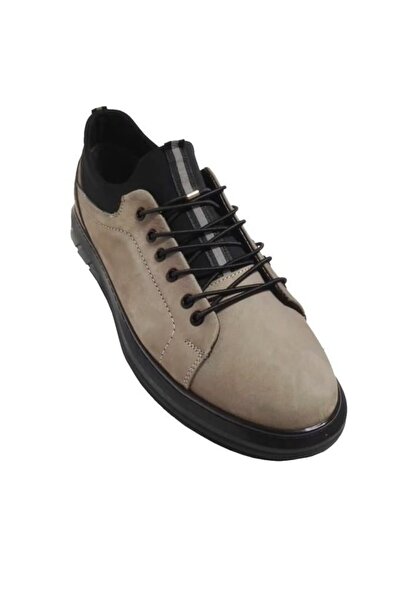 Hidayet خاص 1218-25 حذاء رجالي كاجوال من جلد نوبوك الأصلي