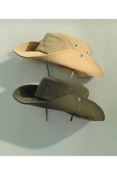 Nilbutik مجموعة من قبعة سفاري تريلبي الصيفية القابلة للطي