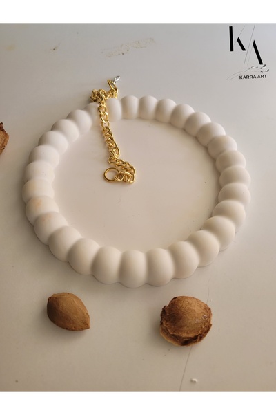 KARRA Πιάτο παρουσίασης με κερί με σουβέρ Bubble Bubble