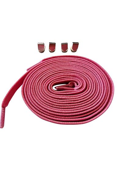 Mawrond Compression Metal Clips, Practical, Elastic, No Ties, 100 Cm, Shoelaces, 1 Pair
