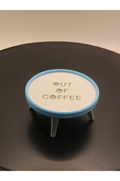 MODA منصات طاولة القهوة الصغيرة ذات الطابع القهوة - ملحق سطح المكتب بطباعة ثلاثية الأبعاد