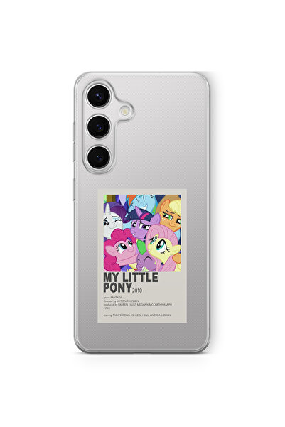 Space Star Samsung Galaxy S25 Fe Uyumlu My Little Pony Tasarım Baskılı Şeffaf...