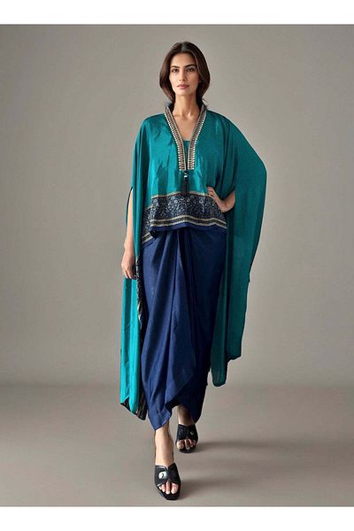 ECSTACY COUTURE Draping skirt set