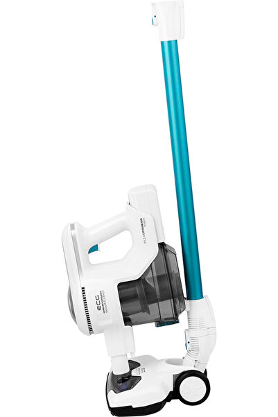 ECG Aspirator Vertical Portabil 2in1 Vt 3620 Jean, 130 W, Baterie Li-ion 22.2 V, Recipient 1.2 L