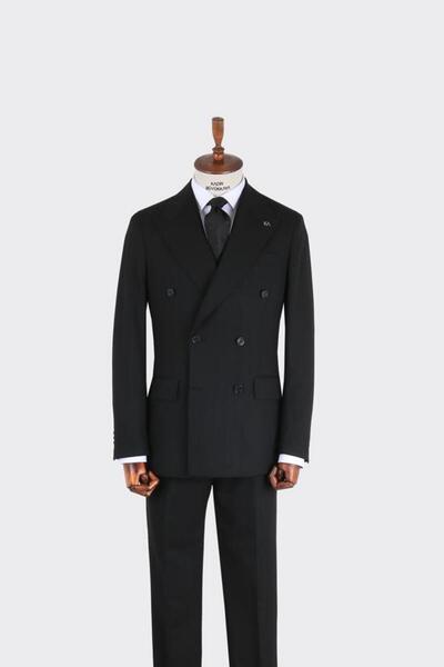 Kadir Büyükkaya Kruvaze Erkek Takım Elbise-KAB1221S