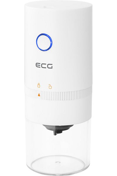 ECG Portable Electric Coffee Grinder Km 150 Minimo, Usb Charging, 3.7 Volts, 13 W, 30 G