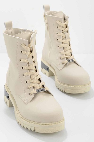 Bambi Matte Beige Women's Boots & Booties02703021109