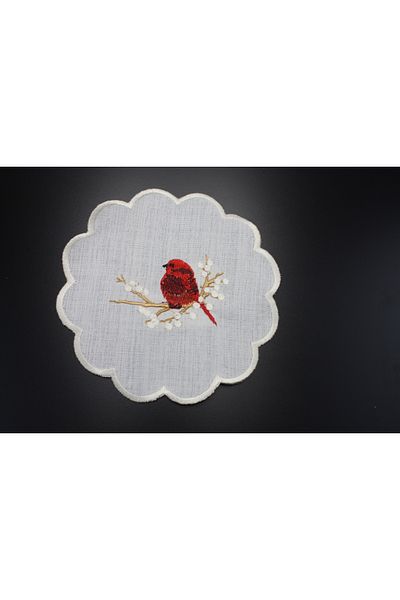Nakışkonsept Bird Patterned Cocktail Napkin