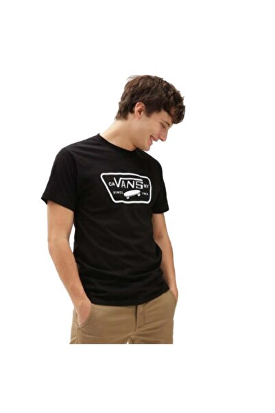 Vans Full Patch VN000QN8Y281 Siyah Tişört