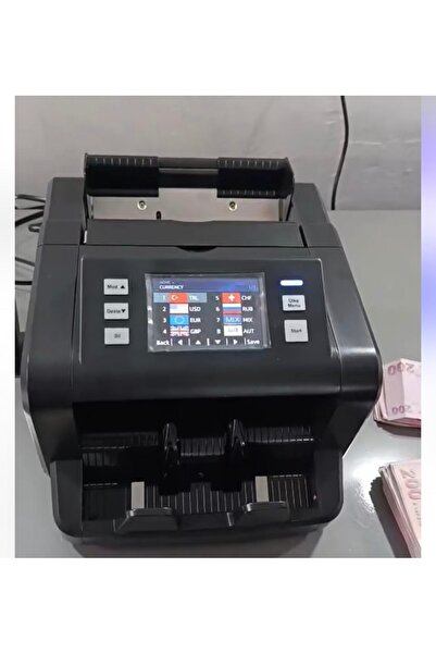 Store 6 ülke parası karışık sayan para sayma makinası