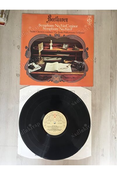 Plakperest BEETHOVEN SYMPHONY NO.5 IN C MINOR, OP.67 ANDRE CLUYTENS CONDUCTSTHE- İNGİLTERE BASIM - LP 33’LÜK