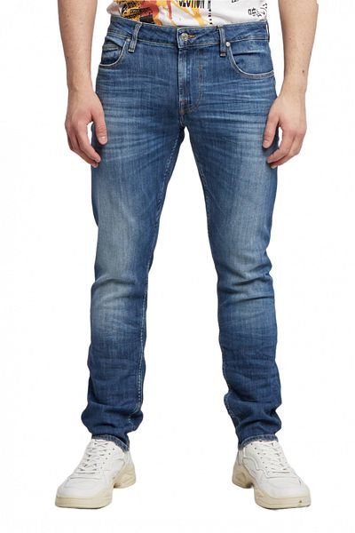 Guess Blugi barbati Chris Guess Jeans, Skinny fit Albastru W36-L32 US