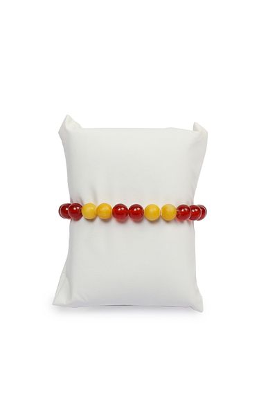 Mystic Energy 100% Real Natural Stone Abundance Bracelet |   Hematite, Citrine, Agate Gift Natural Stone