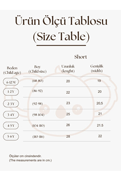 Oh La La Koala For Little Ones Yeşil Basic Cepli Çocuk Şort