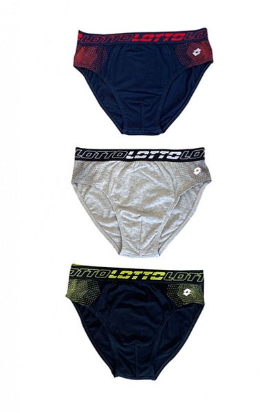 Lotto Set 3 chiloti barbati lotto LS1266 Multicoor XL INTL