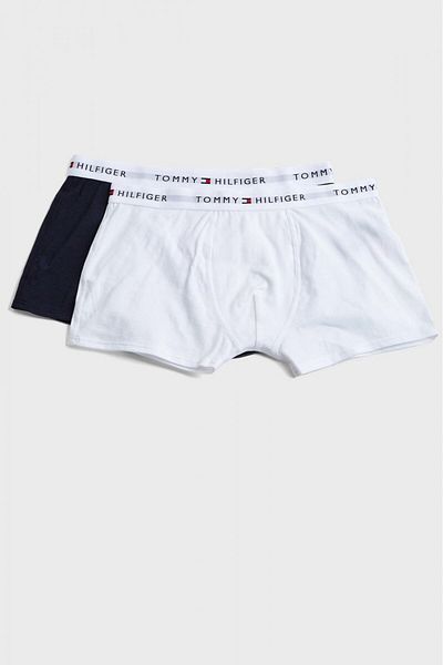 Tommy Hilfiger Set 2 boxeri baieti Tommy Hilfiger UB0UB00450 Alb, Albastru marin 140-152 CM