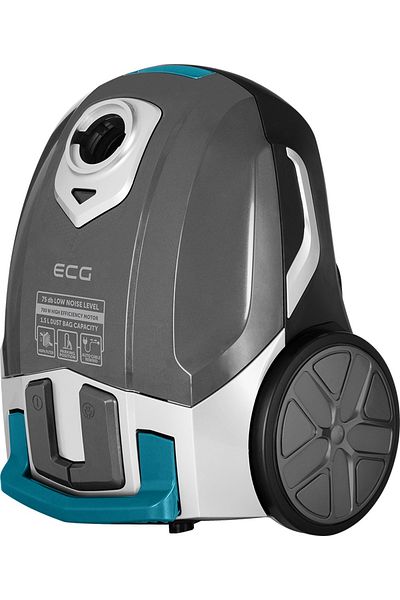 ECG Vacuum cleaner VP S1050 Charles, 700 W, fabric bag, HEPA filter, rubber wheels