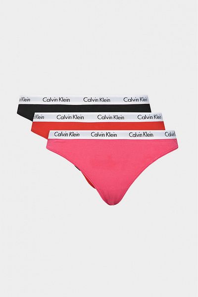 Calvin Klein Set of 3 pairs of classic women's panties CK 000QD5146E Multicolor S INTL