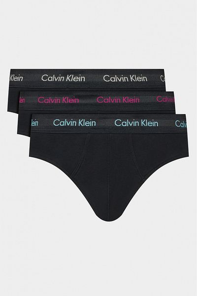 Calvin Klein Set 3 perechi de slip CK 0000U2661G-H50 Negru S INTL