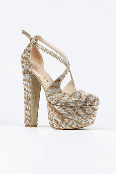 PayBuy Sultan pentru damă, dublă culoare, piatră, clasice, cu toc, cu platformă, cu toc, nuntă, logodnă, seară, rochie de seară, pantofi