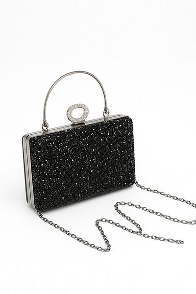 Lifonbag Women's Crystal Stone Evening Dress Bag Special Occasion Bag