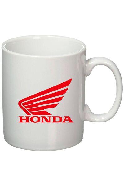 OEM Cană albă personalizată „Honda Moto”, INOVATIX®. 330ml