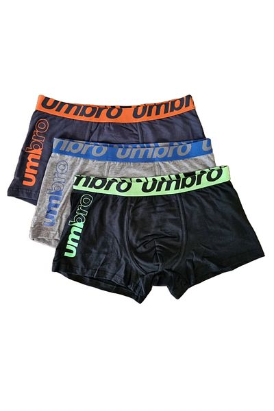 UMBRO Set 3 Boxeri barbati Umbro UIB05351 Multicolor M INTL