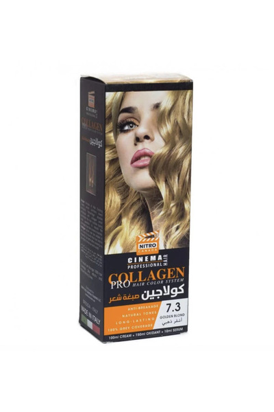NITRO CANADA Nitro Canada Collagen Hair Dye 7.3 Golden Blonde 260ml