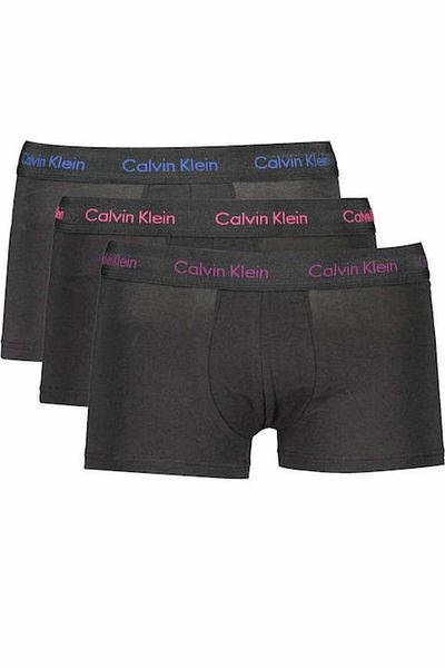 Calvin Klein Set 3 perechi de boxeri CK 0000U2664G-IWJ Negru S INTL