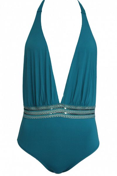 Bellissima Costum de baie dama Bellissima Beachwear Verde marin L INTL