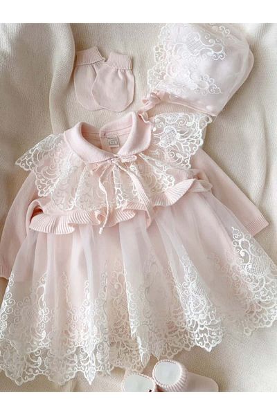 Nipperland 100% Cotton Tulle Detailed Special Designed 5-Piece Hospital Set