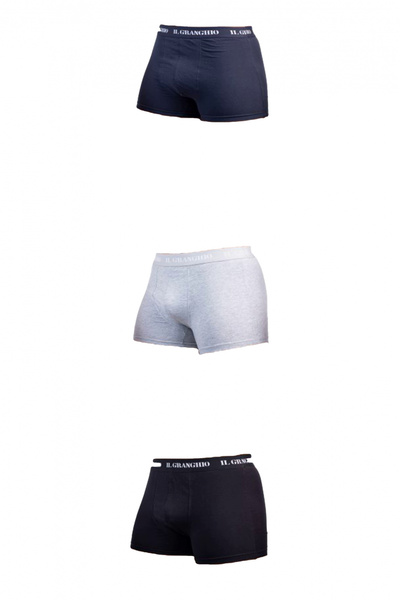 Il Granchio Set 3 boxeri barbati Il Granchio Multicolor XL INTL