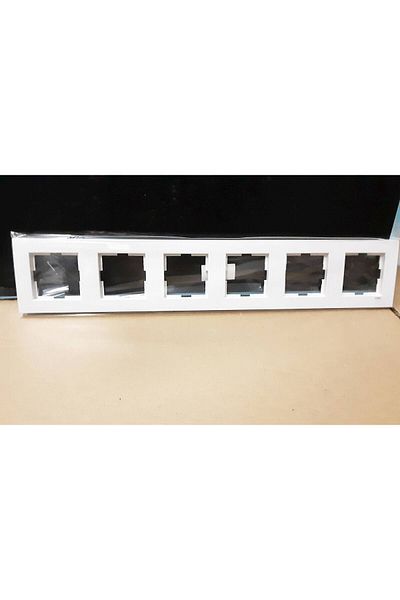 VİKO Karre Series 6 Frame White
