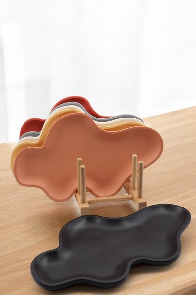 LUMİNA Διακοσμητικό πλάκα από σκυρόδεμα σε σχήμα σύννεφου – (29 X 17 CM) - 6 ...