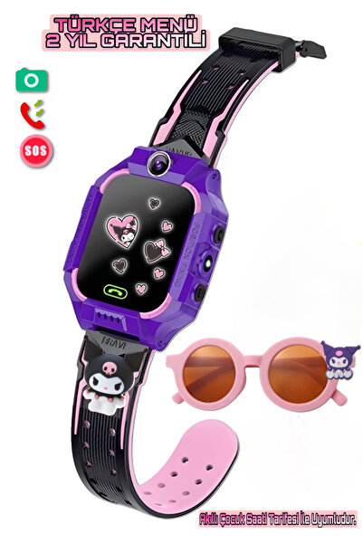 Onkatech Sim Kartlı Konum Takibi Ve Ortam Dinleme Özellikli Akıllı Çocuk Saati Btk Kayıtlı ve Güneş Gözlüğü