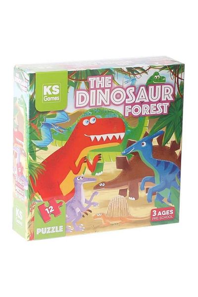 Ks Puzzle The Dinosaur Forest Pre School Puzzle